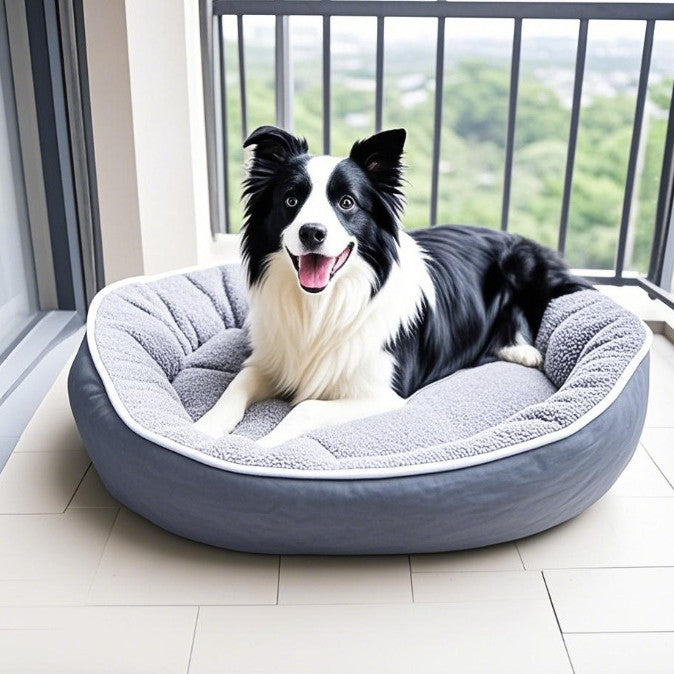 Plush Orthopedic Dog Bed