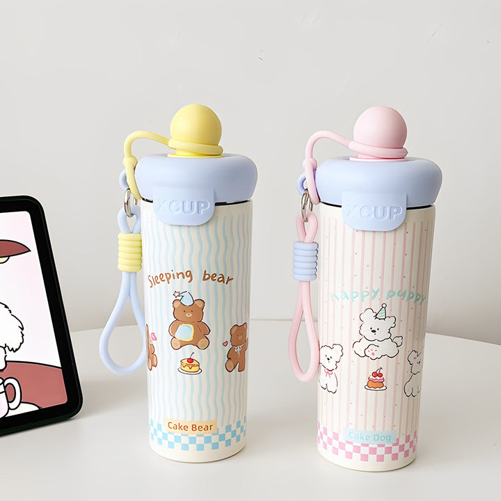 Ladies leisure drinking bottle with cute cat design Kalsten