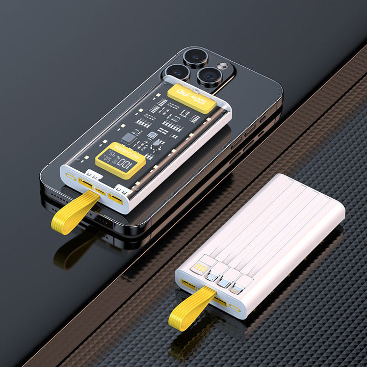 Portable power bank with powerful fast charging technology and intelligent battery level display Kalsten