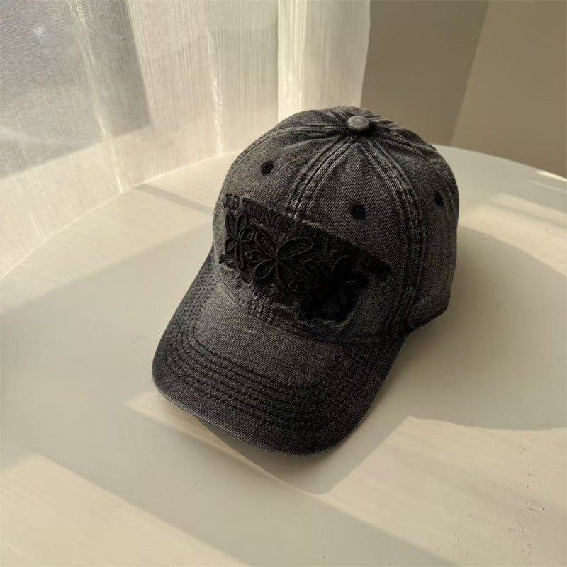 Women's Embroidered Floral Baseball Cap Kalsten 1783922211