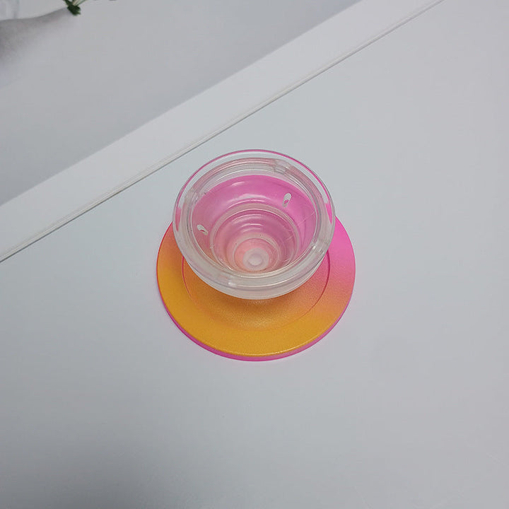 Decorative Glass Gel Bowl with Silicone Base Kalsten