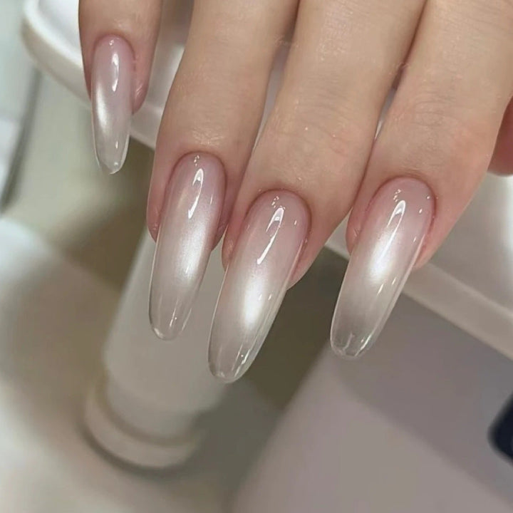 Elegant artificial nails with ombre effect Kalsten