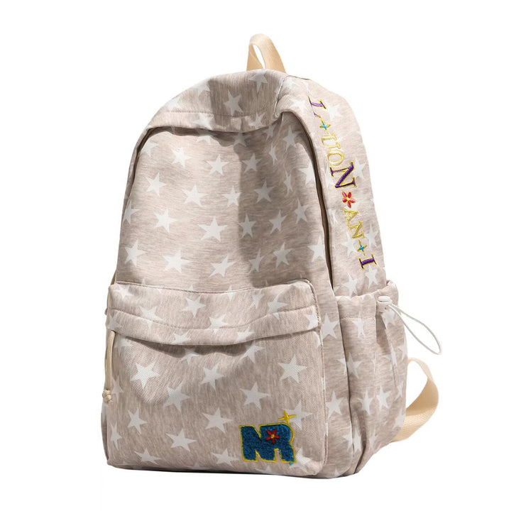 Star-Patterned Casual Backpack Kalsten