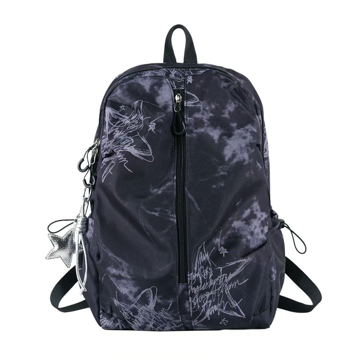 Artistic Graphic Print Backpack Kalsten