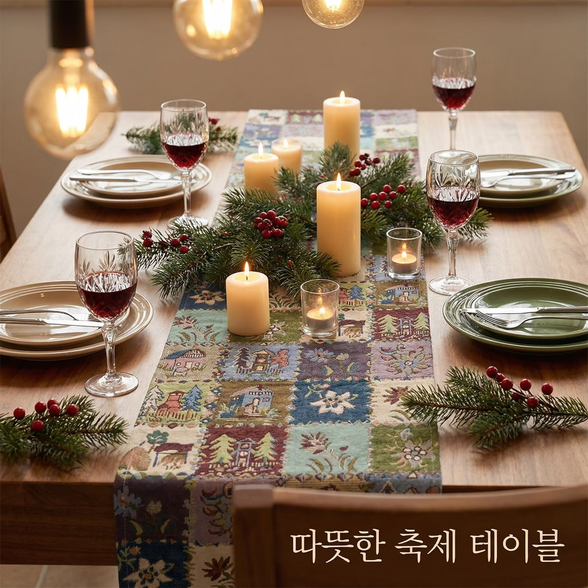 Decorative Tapestry Table Runner