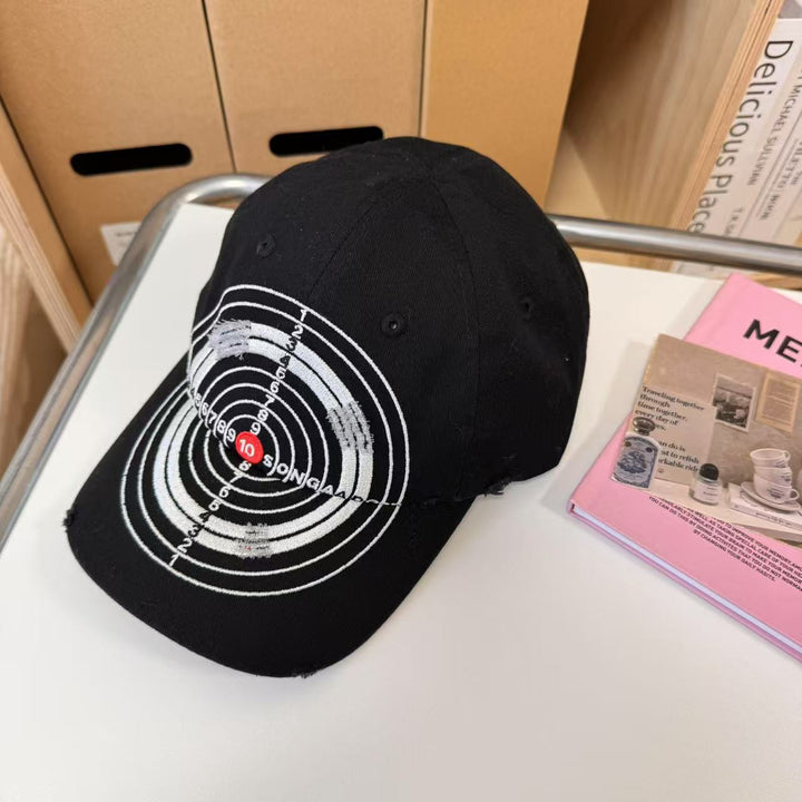 Men's Distressed Graphic Baseball Cap Kalsten