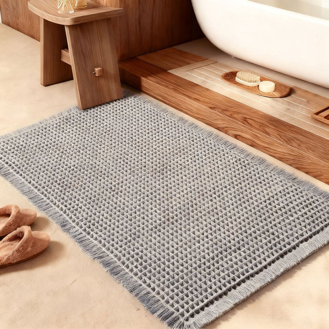 Textured Bath Mat Kalsten