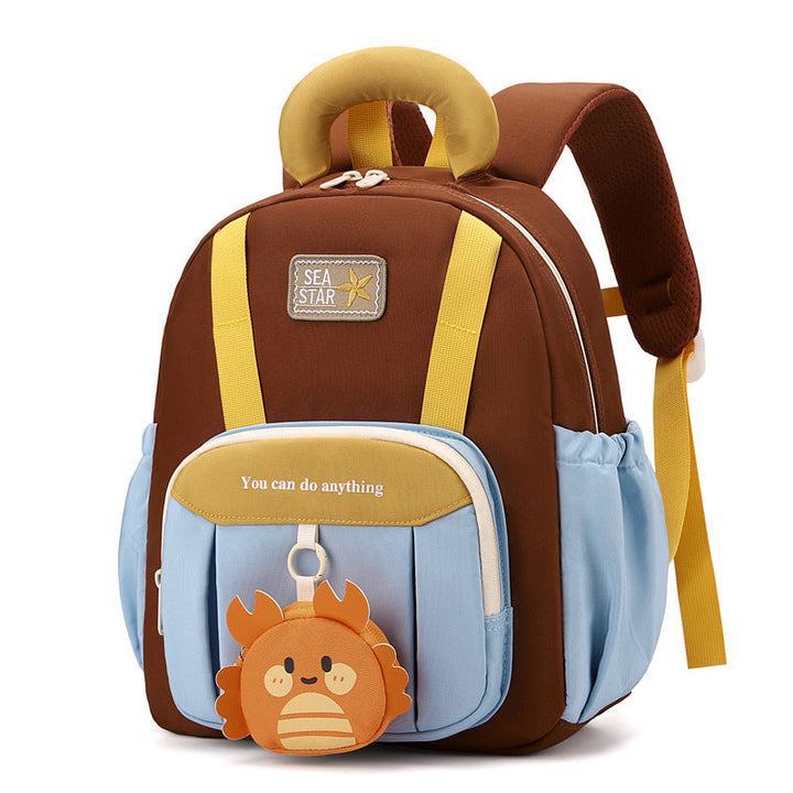 Children's Playful Character Design School Backpack