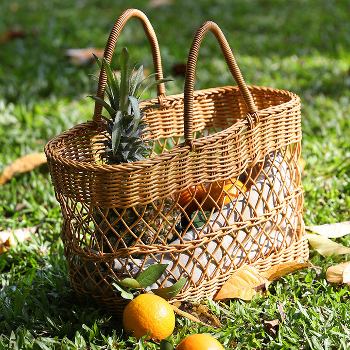Handcrafted Woven Market Tote Kalsten