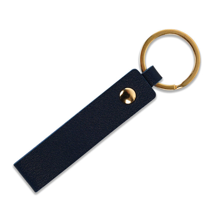 Unisex keychain made of high-quality artificial leather with practical loop Kalsten