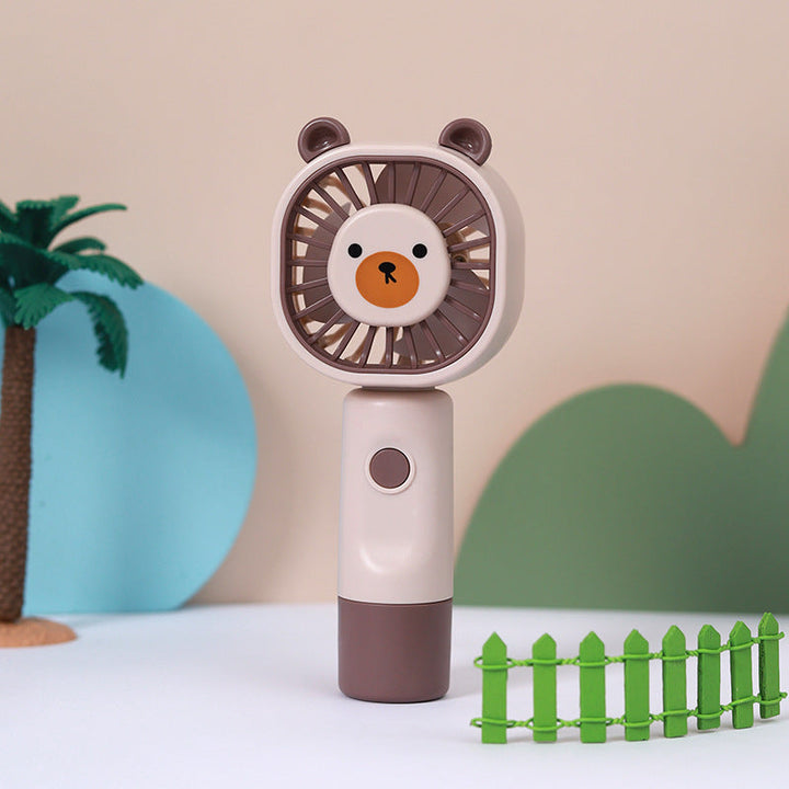 Women's portable handheld fan with cute bear design Kalsten