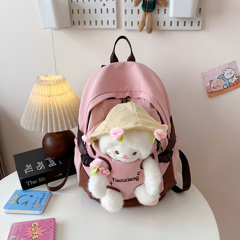 Plush Toy-Inspired Backpack Kalsten