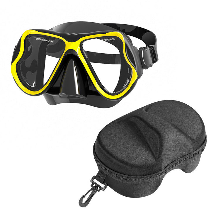 Diving mask with wide field of vision and comfortable wearing comfort Kalsten