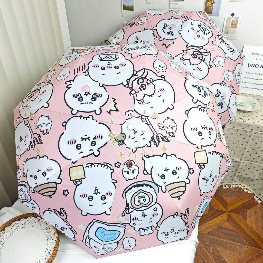 Women's Foldable Umbrella with Humorous Animal Design Kalsten