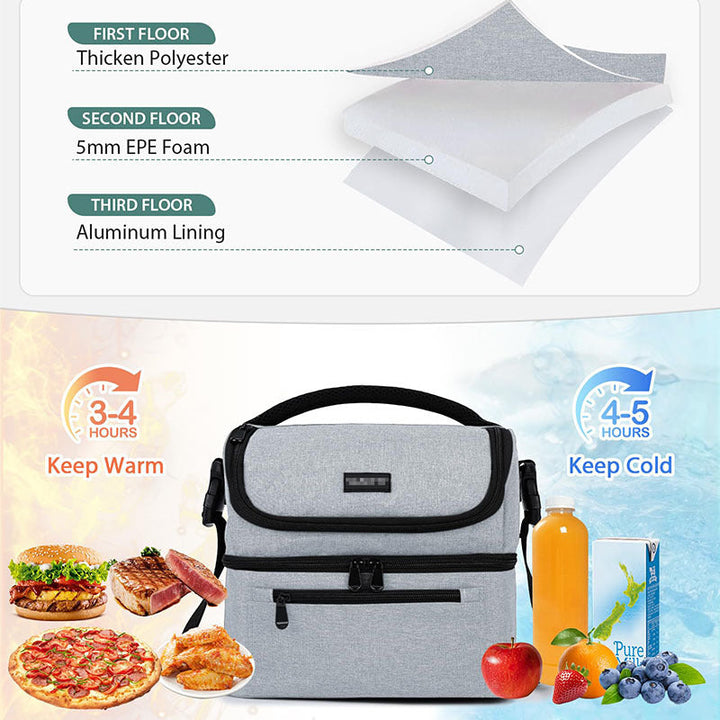 Ladies Insulated Picnic Bag with Multiple Compartments Kalsten
