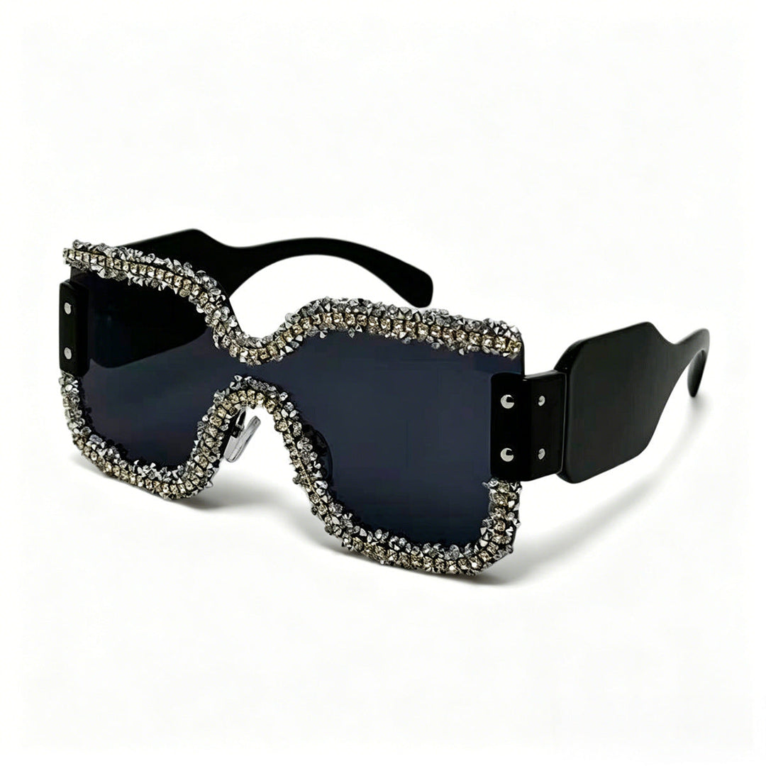 Women's fashionable safety glasses with unique crystal frame Kalsten