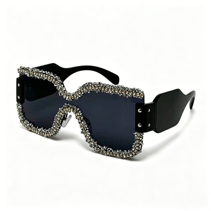 Women's fashionable safety glasses with unique crystal frame Kalsten