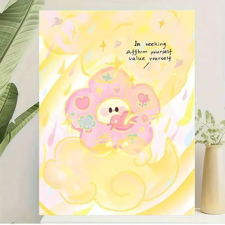 Floral Artwork Canvas Print Kalsten