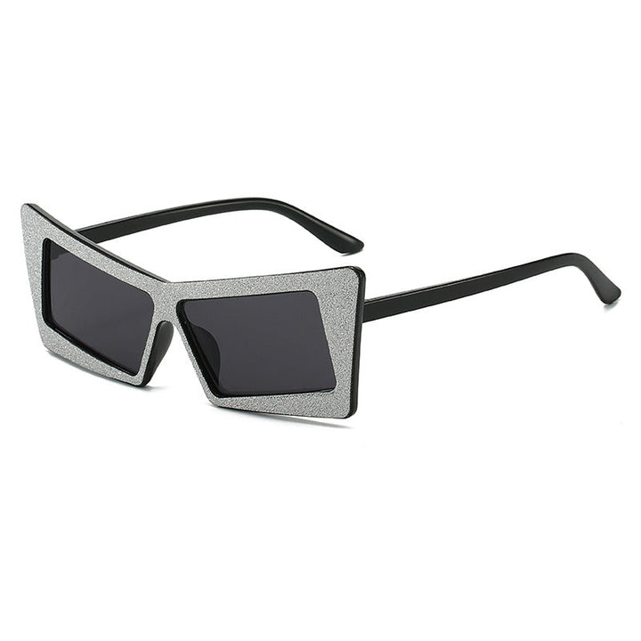 Women's geometric sunglasses with sparkling elements Kalsten