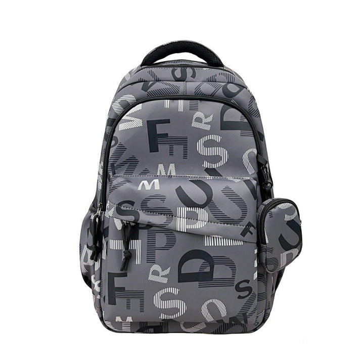 Functional Typography Backpack