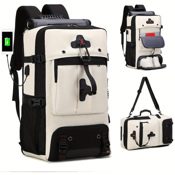 Unisex multifunctional backpack with integrated power bank function Kalsten