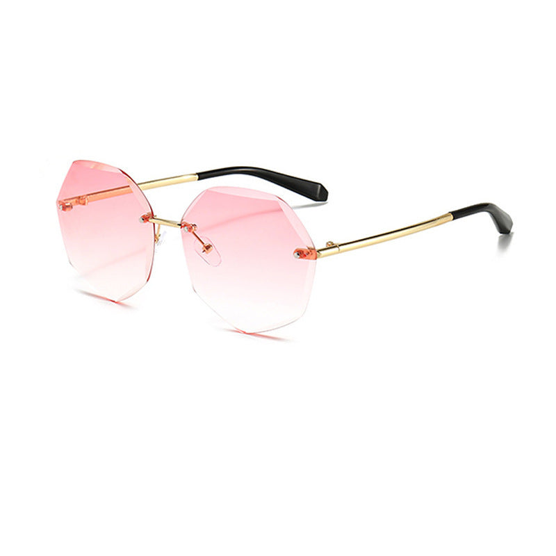 Ladies stylish octagonal sunglasses with innovative frame Kalsten