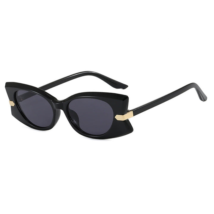 Women's Cat-Eye Sunglasses with stylish metal inserts and UV protection Kalsten