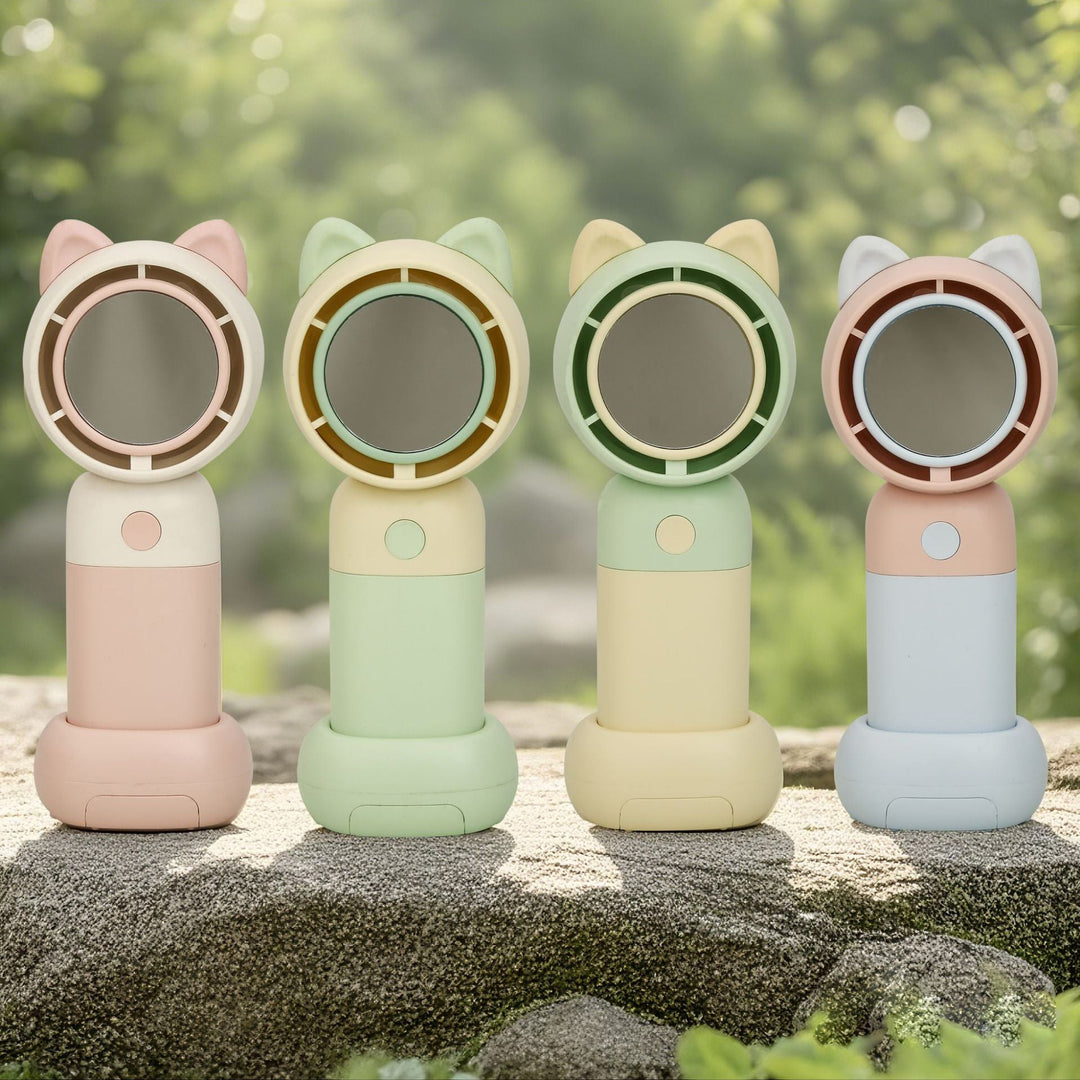 Ladies portable mini handheld fan with cat ears Kalsten