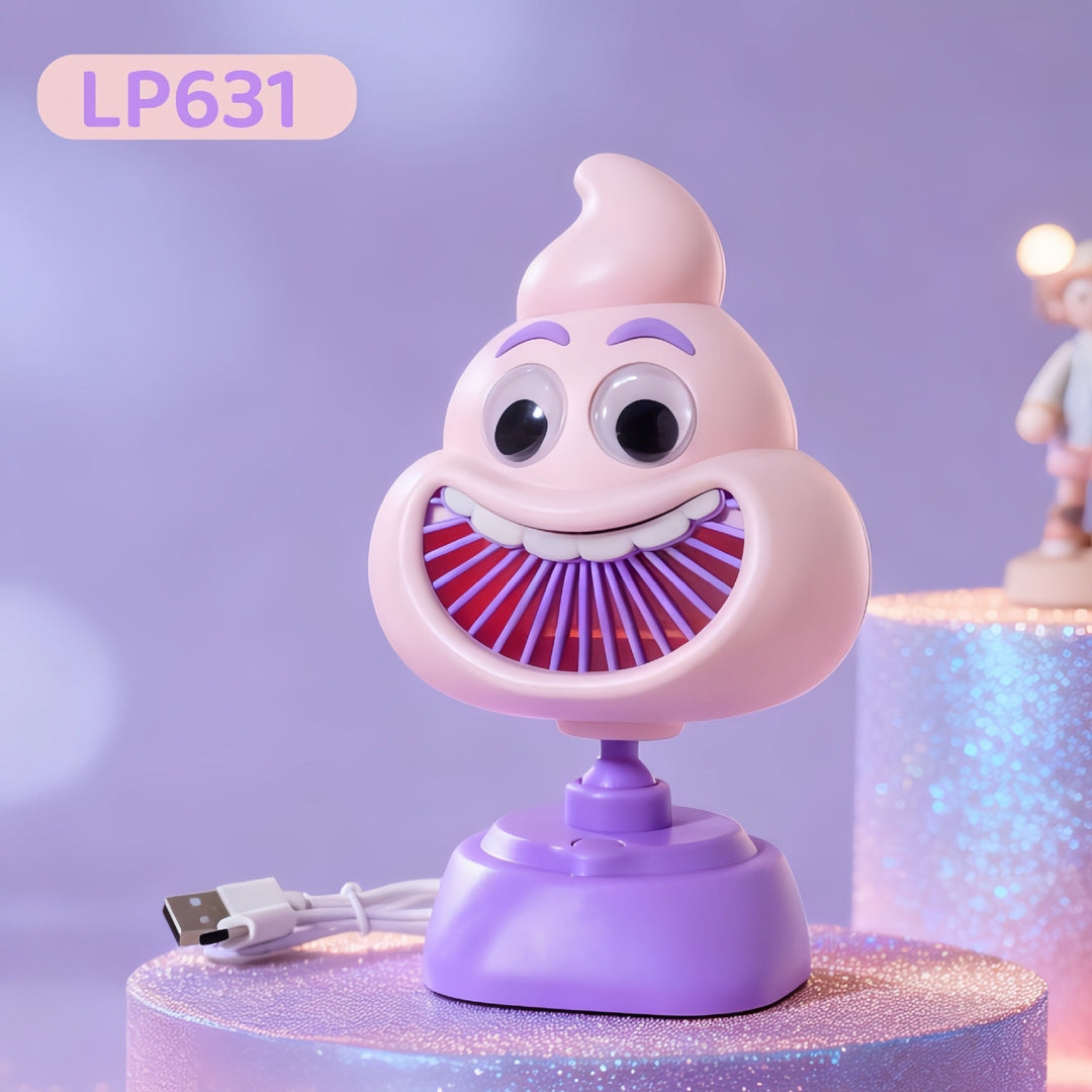 Ladies portable table fan in cute animal design Kalsten