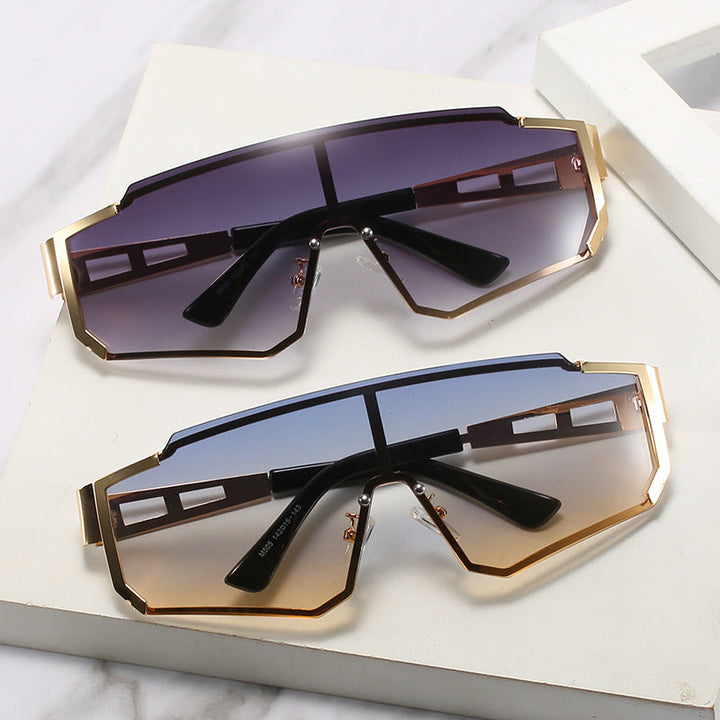 Women futuristic oversized sunglasses Kalsten