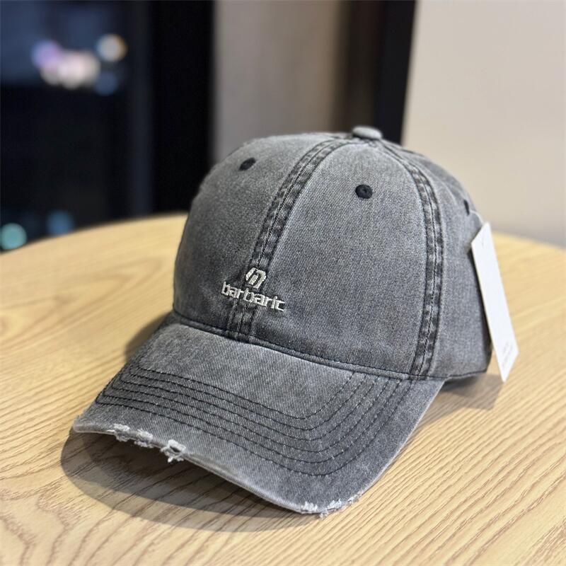 Men's Distressed Cotton Twill Baseball Cap Kalsten