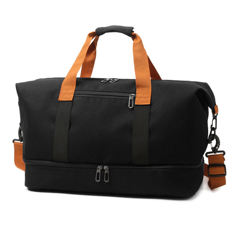 Sporty travel bag with adjustable shoulder strap and organizer compartments Kalsten