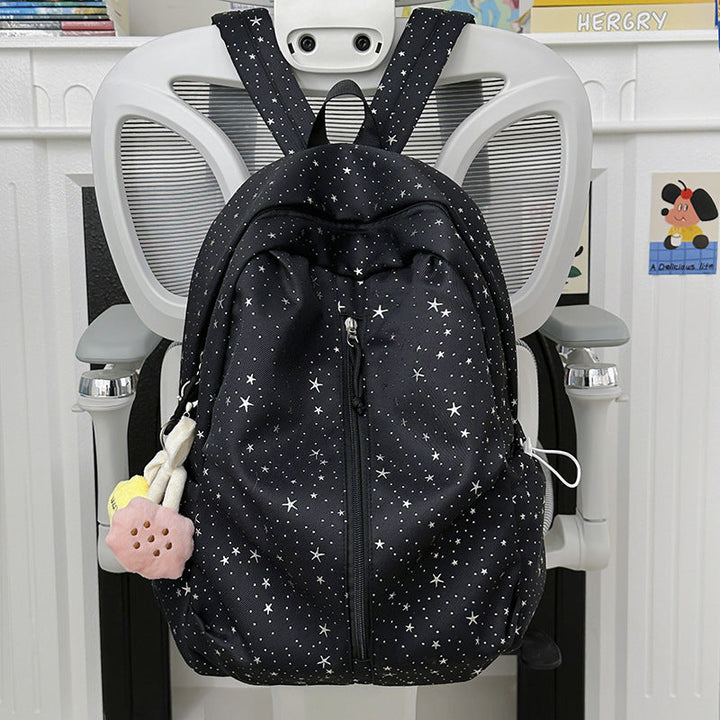 Star-Patterned Lightweight Backpack Kalsten