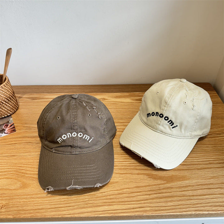 Women's Distressed Cotton Baseball Cap Kalsten