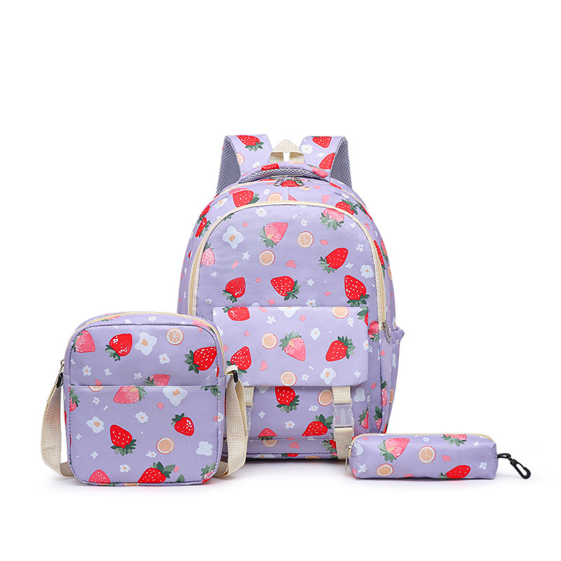 Backpack set with fruity design Kalsten