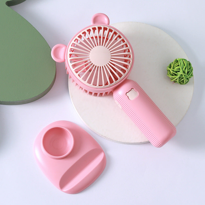 Unisex Portable Table Fan in Cute Bear Design Kalsten