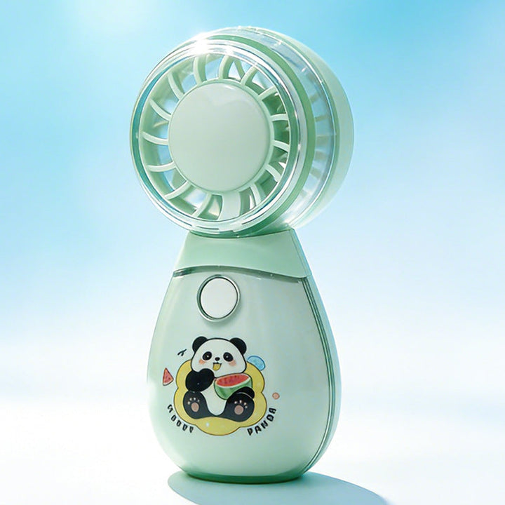 Ladies Portable Hand Fan in Cute Cat Design Kalsten