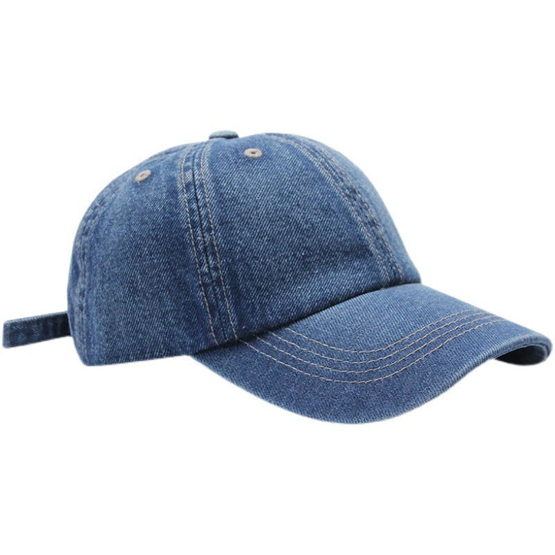 Women's Casual Adjustable Denim Baseball Cap Kalsten