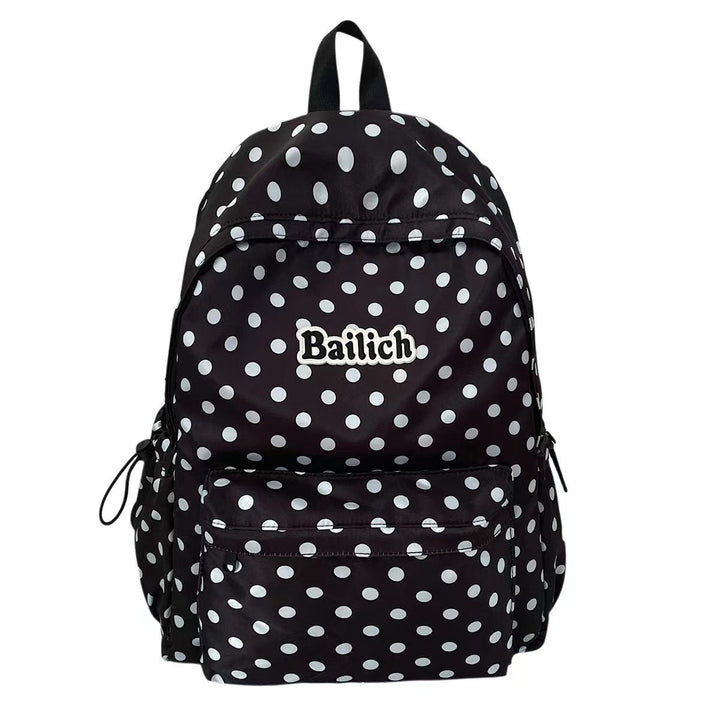 Polka Dot Patterned Casual Backpack Kalsten