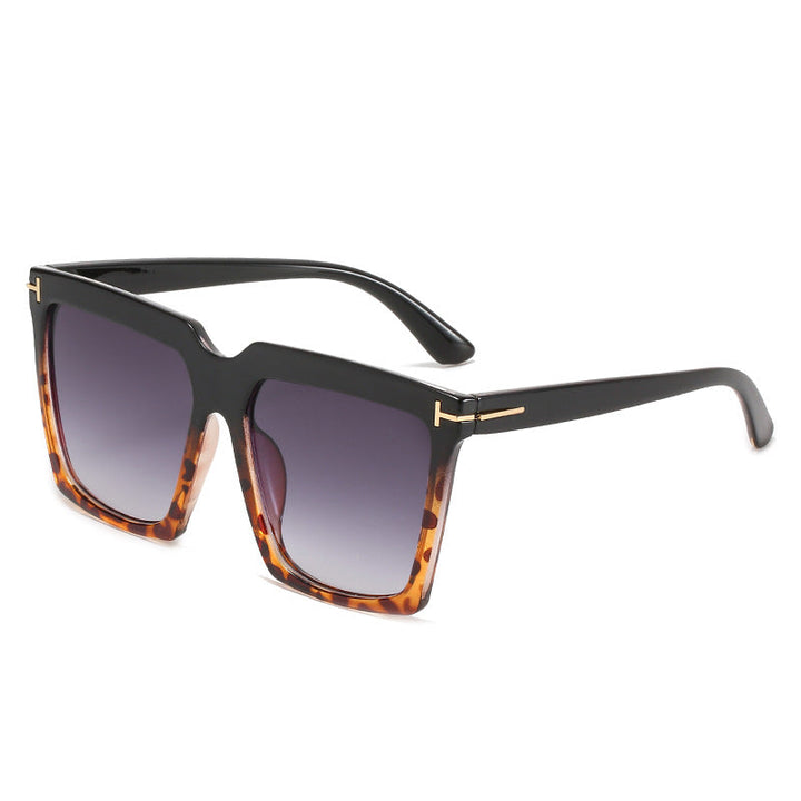 Women oversized square sunglasses with luxurious accents Kalsten