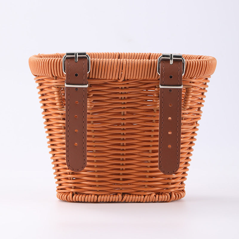 Ladies stylish basket made of woven material Kalsten