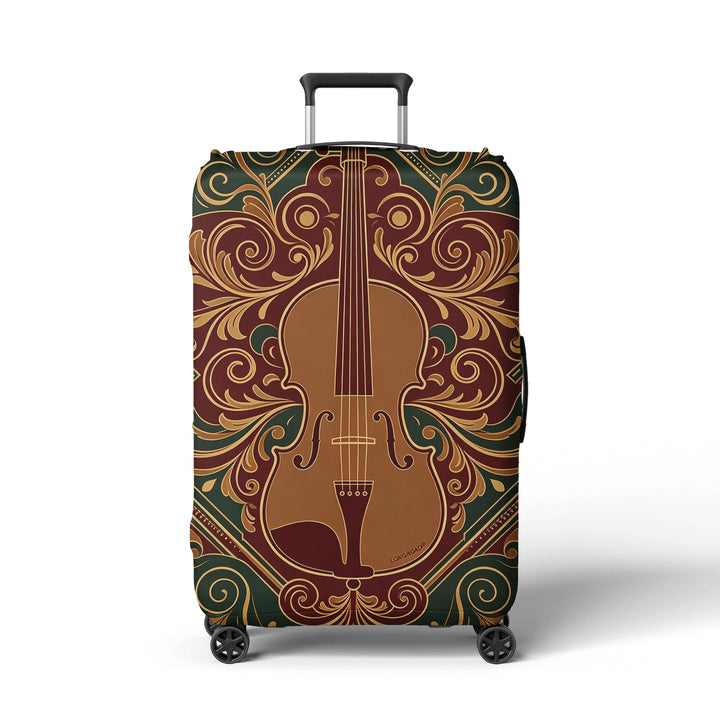 Women's suitcase with unique hand-drawn design Kalsten