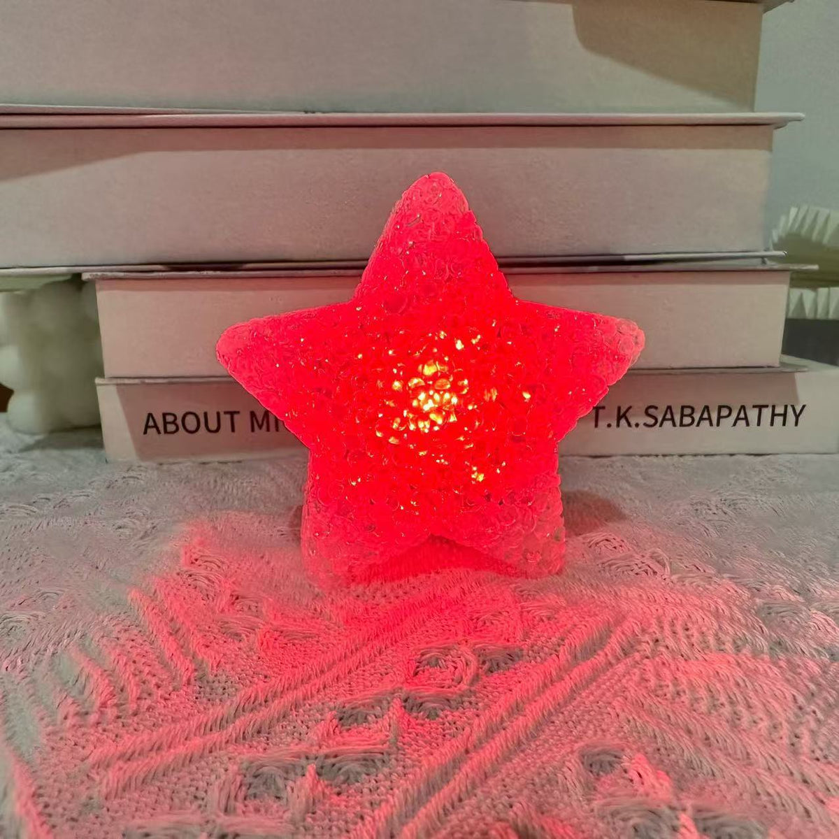 LED Frosted Acrylic Star Ambient Night Lamp Acalora