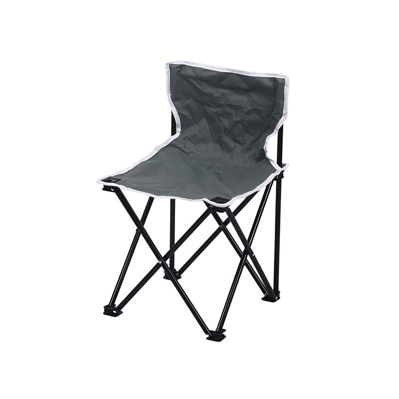 Folding chair with ergonomic backrest and sturdy frame Kalsten