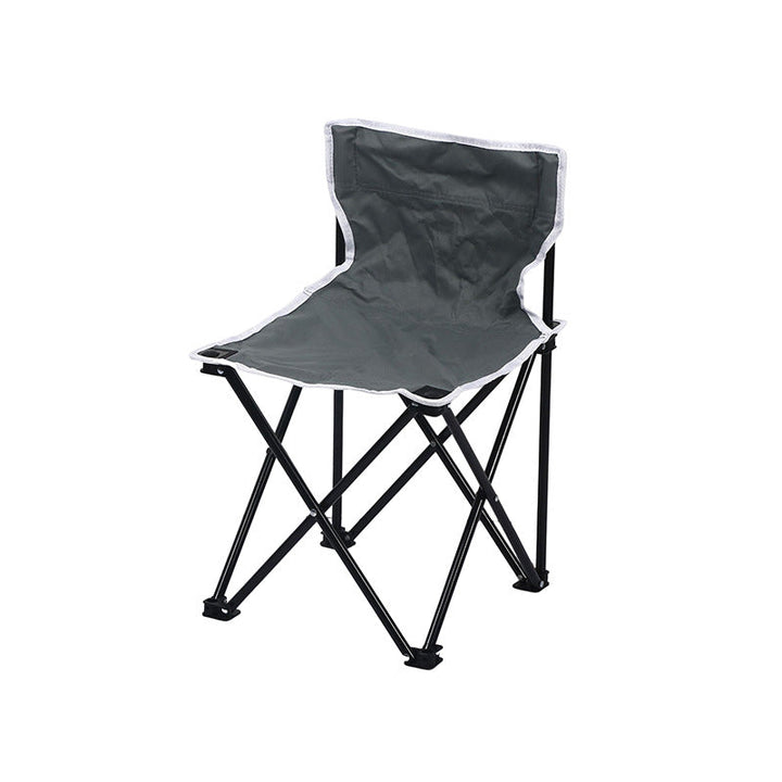 Folding chair with ergonomic backrest and sturdy frame Kalsten