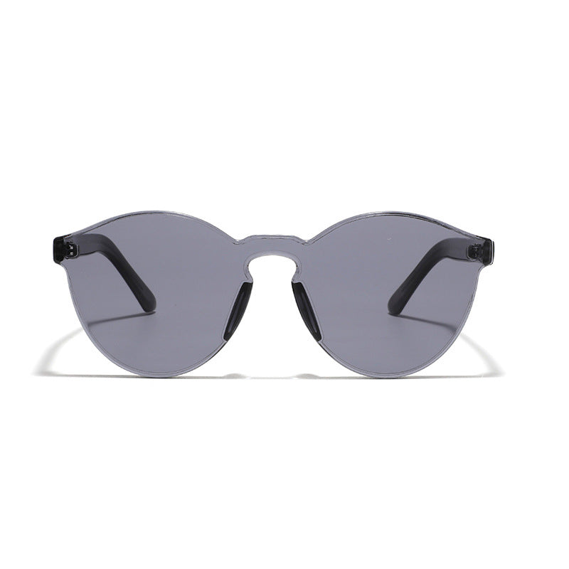 Women's stylish round sunglasses with innovative frame Wide Kalsten