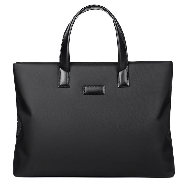 Business bag with sturdy zipper and stylish grip areas Kalsten