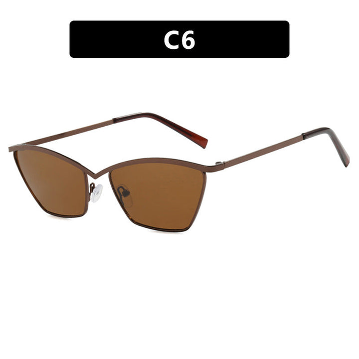 Ladies Cat-Eye Sunglasses with stylish metal frame and UV protection Kalsten