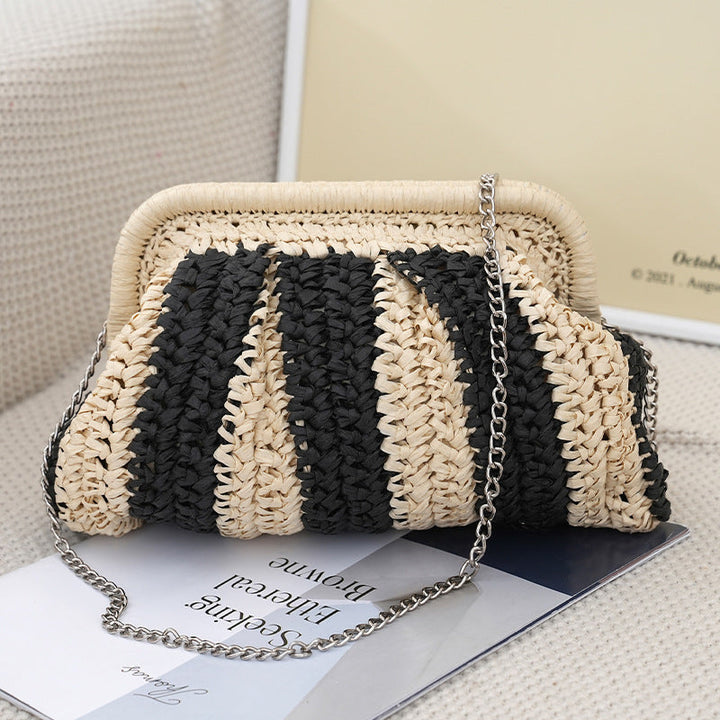 Fashionable handbag with loose folding design Kalsten