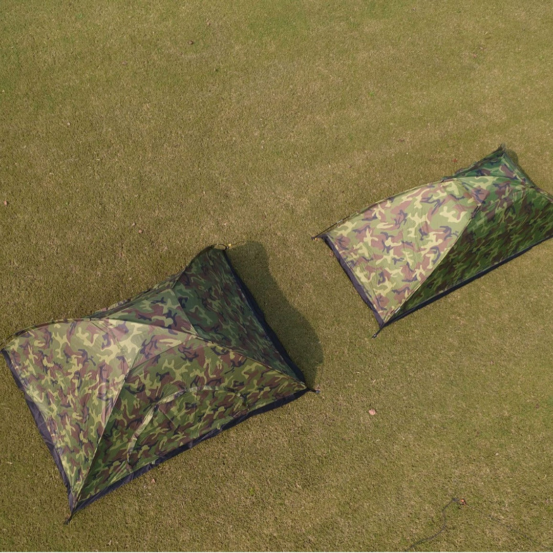 Unisex Portable Camping Tent with Camouflage Pattern Kalsten